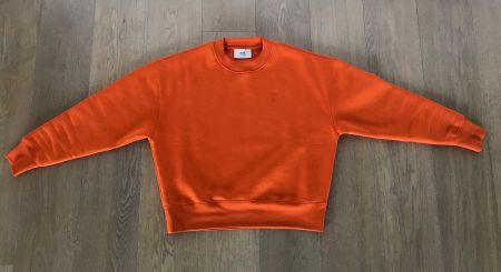SWEATSHIRT 🧡 AMI DE COEUR, Orange COTON, S