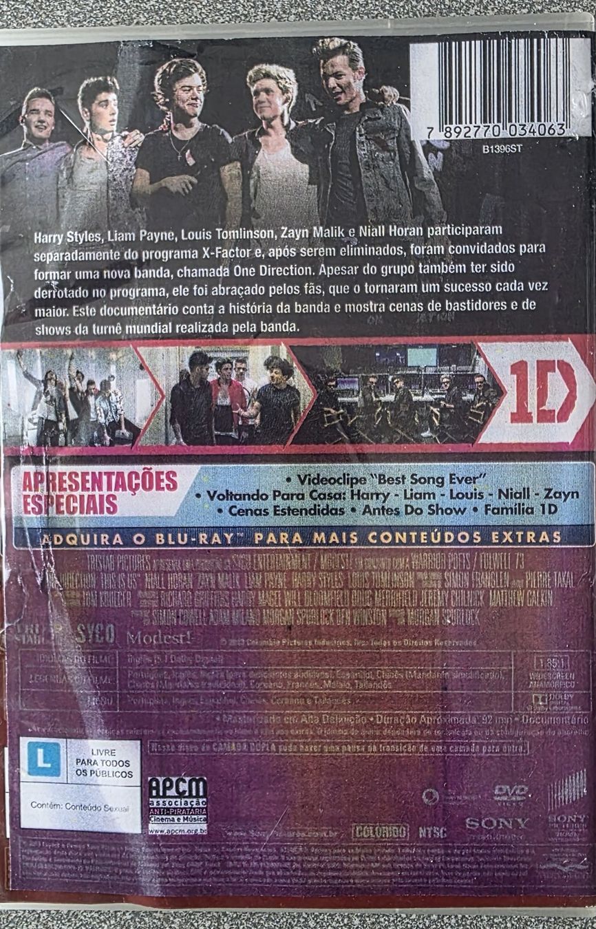 Alle DVDs: DVD One Direction - This is Us – Gebraucht aus Oetwil am See von fineli2 1