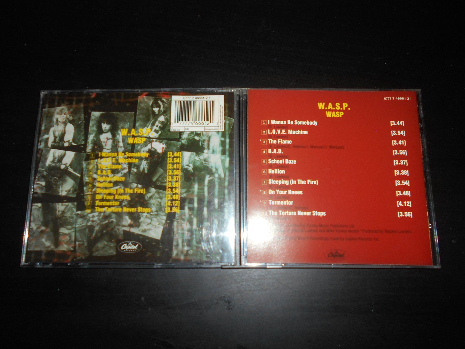 CD: W.A.S.P. – WASP / 1984 – Usato da Aarberg venduto da witchhunter01 1