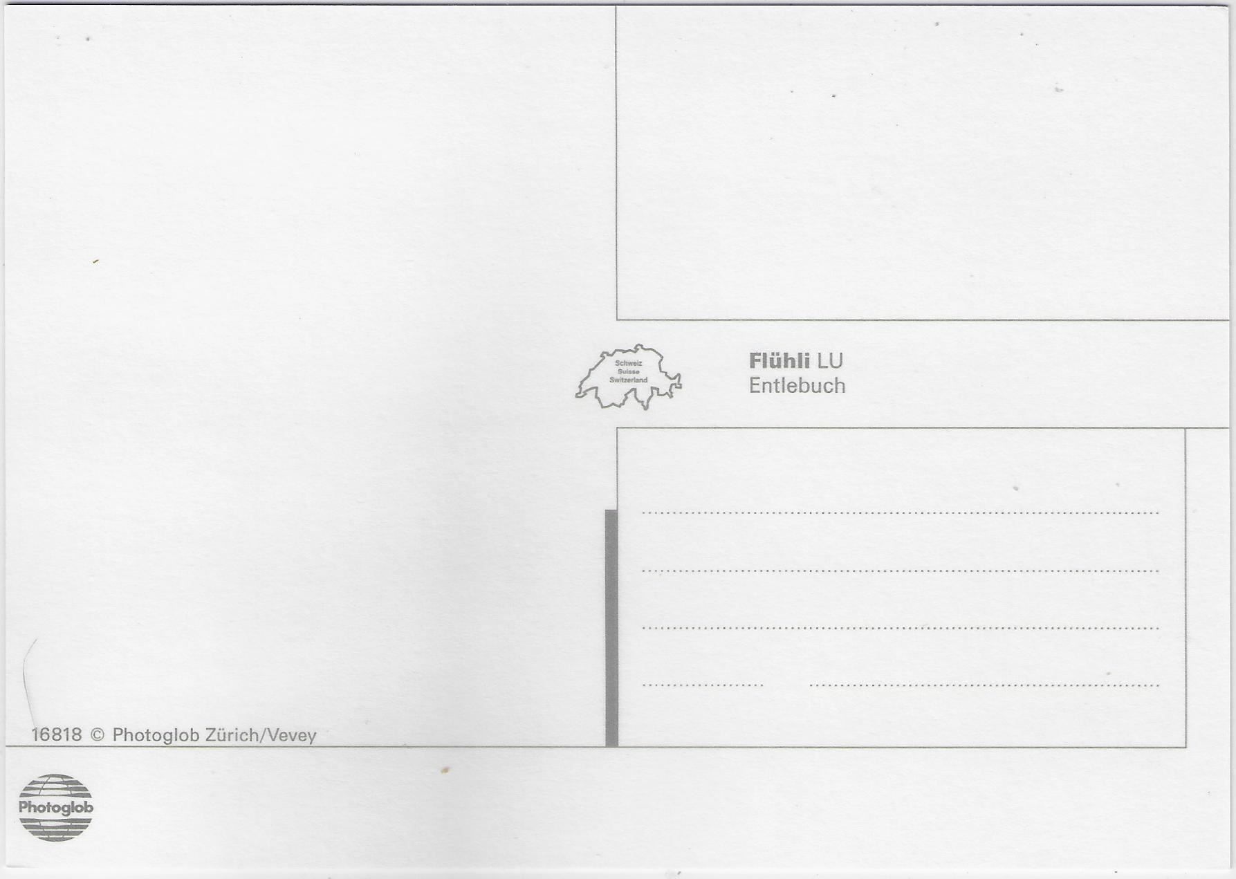 Cartoline postali: Flühli LU - Generalansicht – Usato da Ettingen venduto da Kartenplanet 1