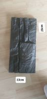 Dekosteine 13x28cm dunkelgrau 44 Stk.   Gebraucht 