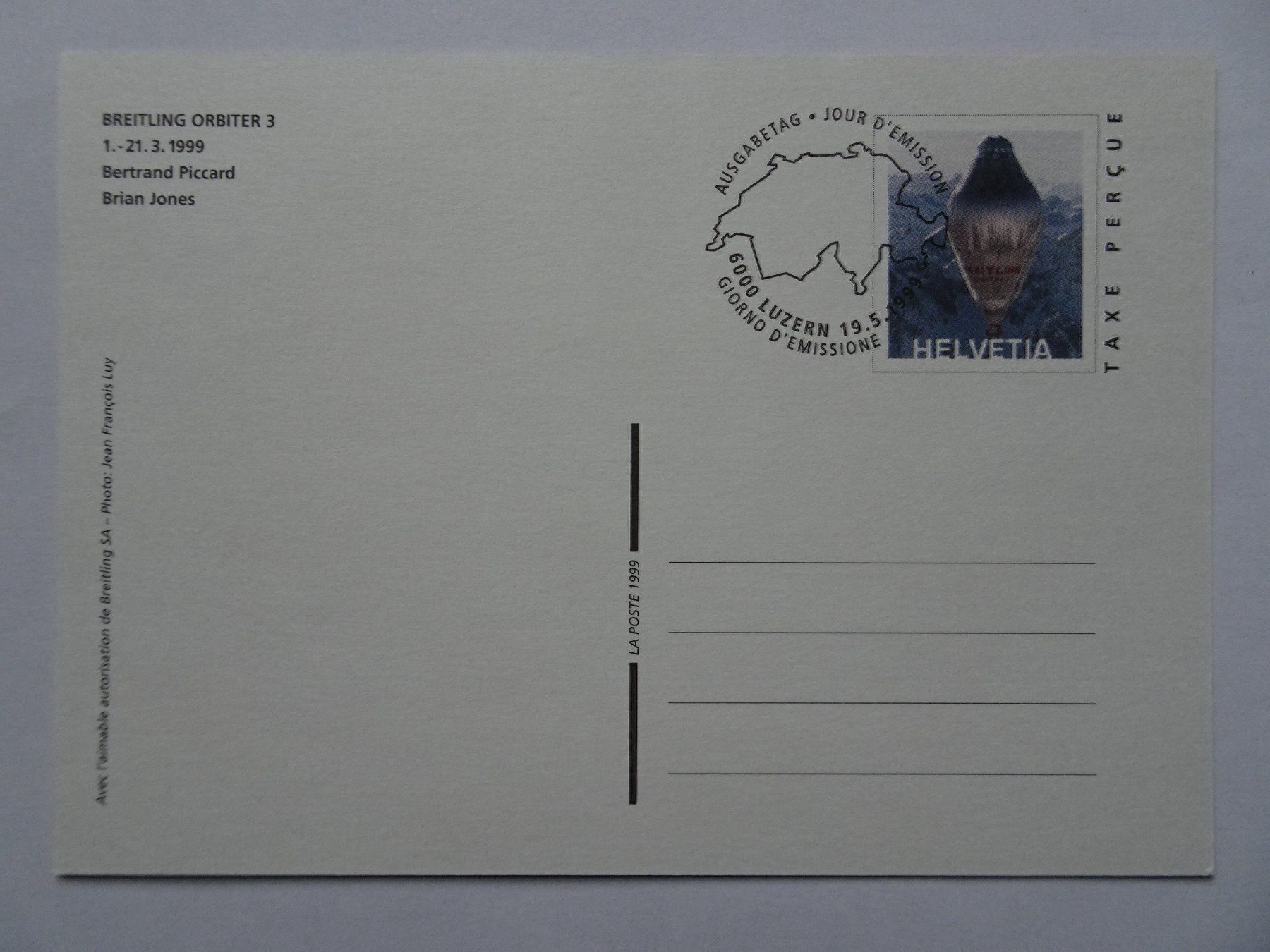 Tous les timbres: 1999 – Neuf (Voir description) à Aadorf par Chnorli-Furz 2