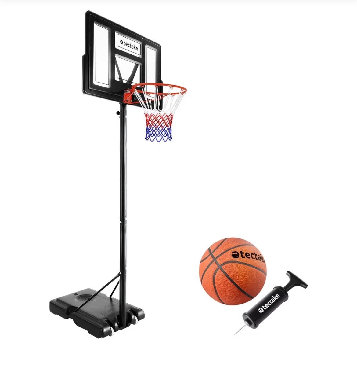 Basketballkörbe: Tectake Basketballkorb 234cm-302cm – Neu und originalverpackt aus Hägendorf von mar_8wry