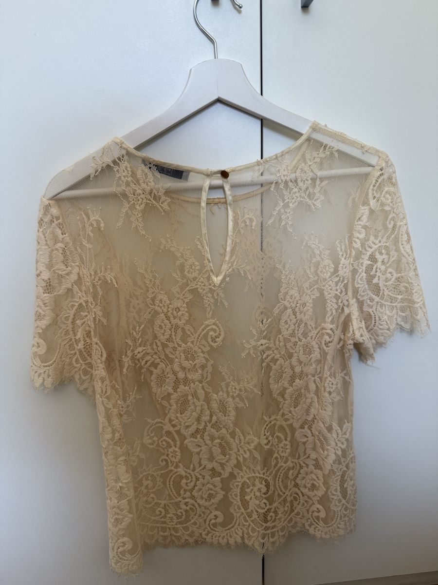 Tops: Blouse en dentelle  – Neu (gemäss Beschreibung) aus Genève von van_yjj2 4