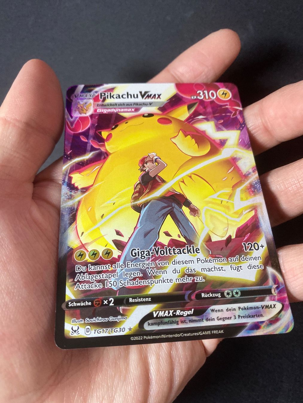 Pokémon Carte collezionabili: Pikachu VMAX TG17 - Spl. Illustr. Rare - Lost Origin - DE – Nuovo (secondo la descrizione) da Hausen AG venduto da Shrade 3