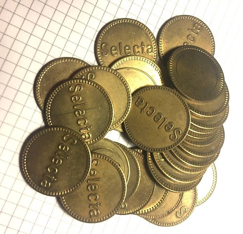Médailles: Selecta-Automatenjetons, 25 Stück – D'occasion à Münsingen par krokodil227