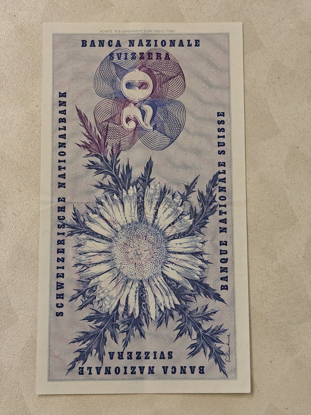 Banknoten: Schweizer Banknote 20 Franken 1973 gebraucht – Gebraucht aus Bad Zurzach von Agia 1