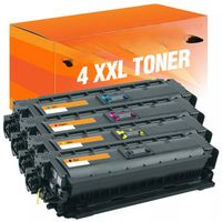4 Toner XXL für HP Color LaserJet Enterprise M 553 DN M 553