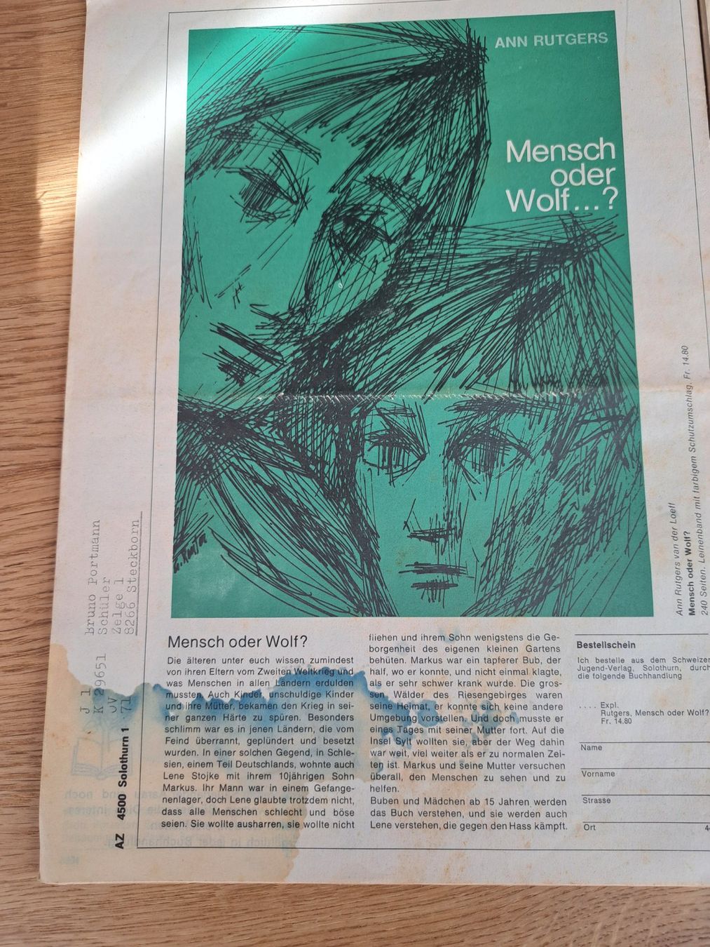 Zeitschriften & Magazine: Schweizer Jugend 1966, 3 Hefte – Gebraucht aus Meggen von Ricardokoch 2