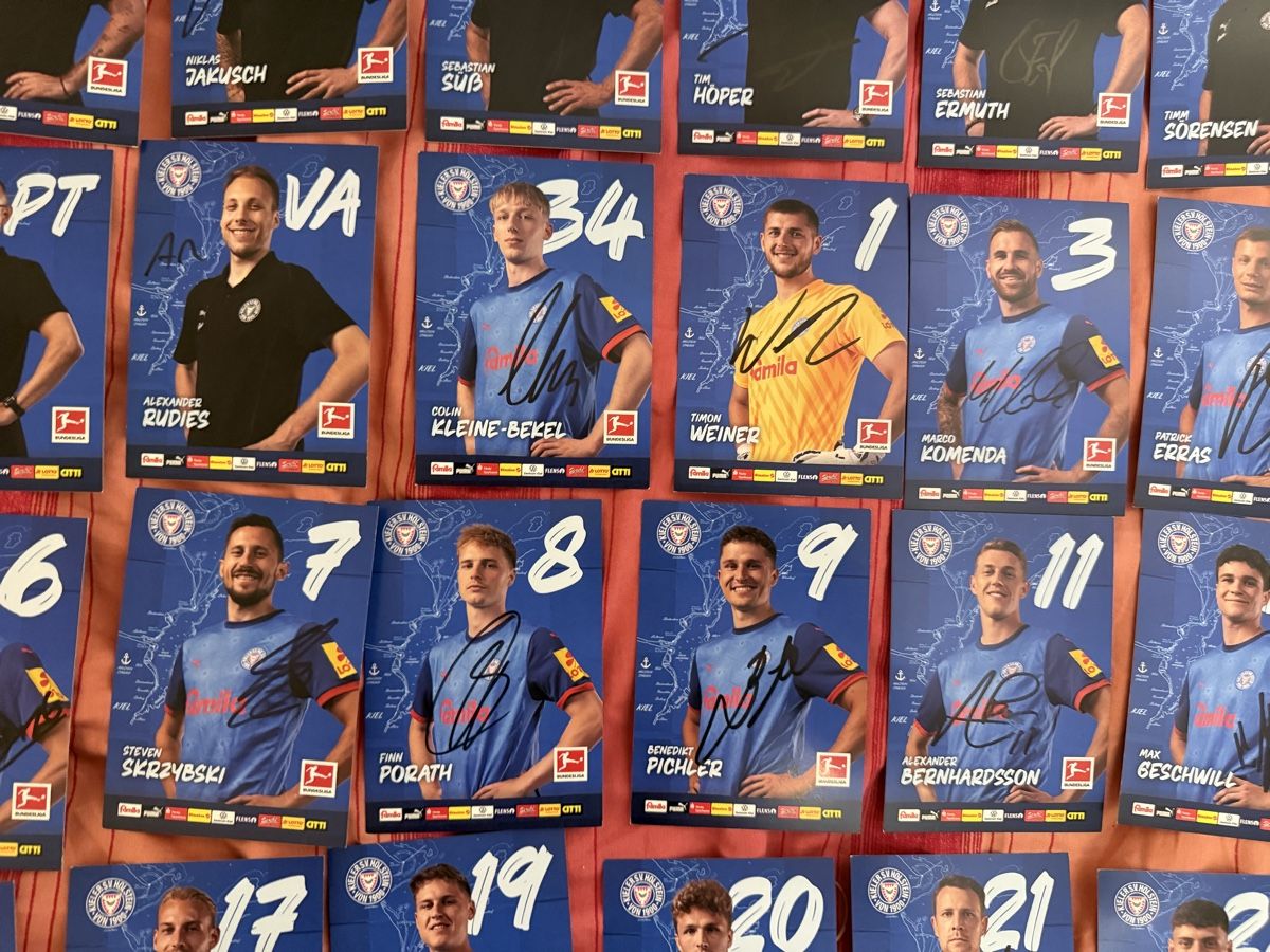 Autografi: Autogrammkartenset Hollenstein Kiel – Usato da Rüschlikon venduto da andi_841 4