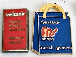 2 Swissair Pin