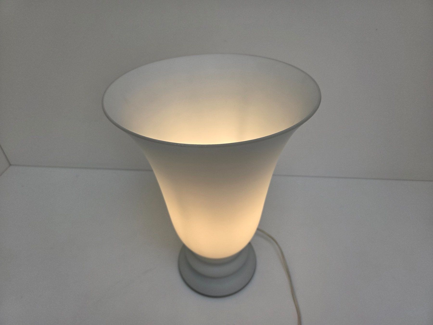 Lampade: Schönes Glas Design grosse Tischleuchte 1970er – Usato da Gersau venduto da pd-design-and-art 4