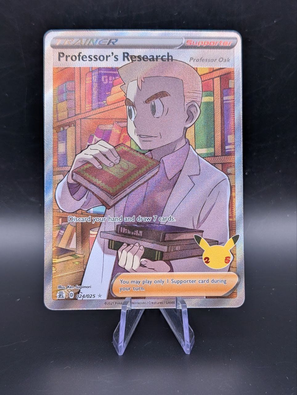 Pokémon Carte collezionabili: Professors Research Prof. Eich aus Celebrations (25th Anni.) – Usato da Ennetbürgen venduto da Home_of_TCG