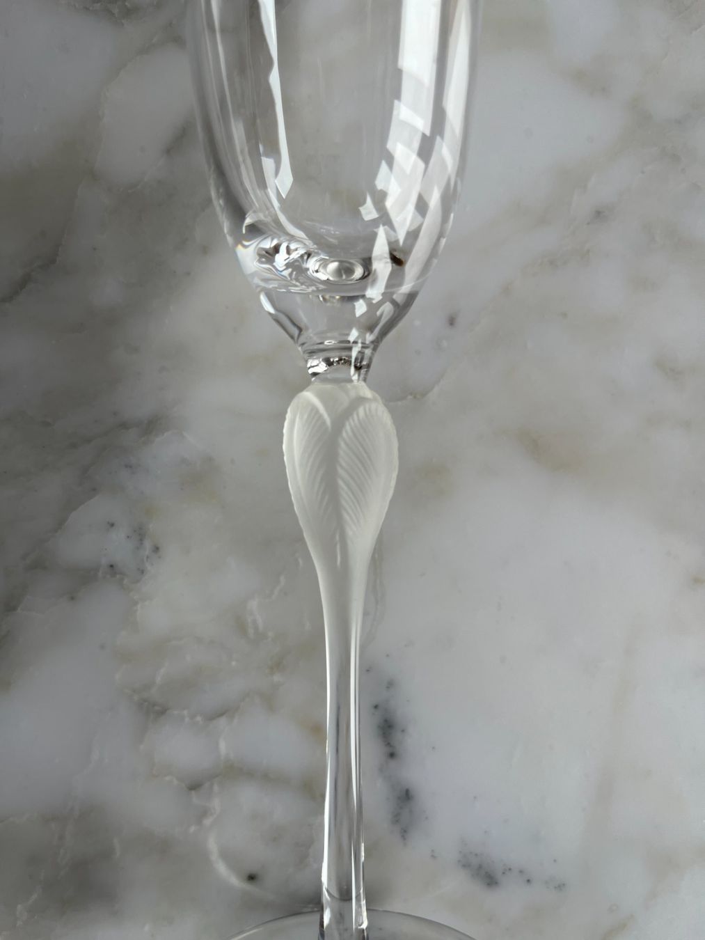 Bicchieri: Champagner/Sektkelche, Stiel in Tulpenform "frosted" – Usato da Bern venduto da cubus01 4