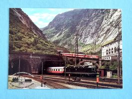 Göschenen - Nordeingang Gotthard-Tunnel - Schöllenen Bahn