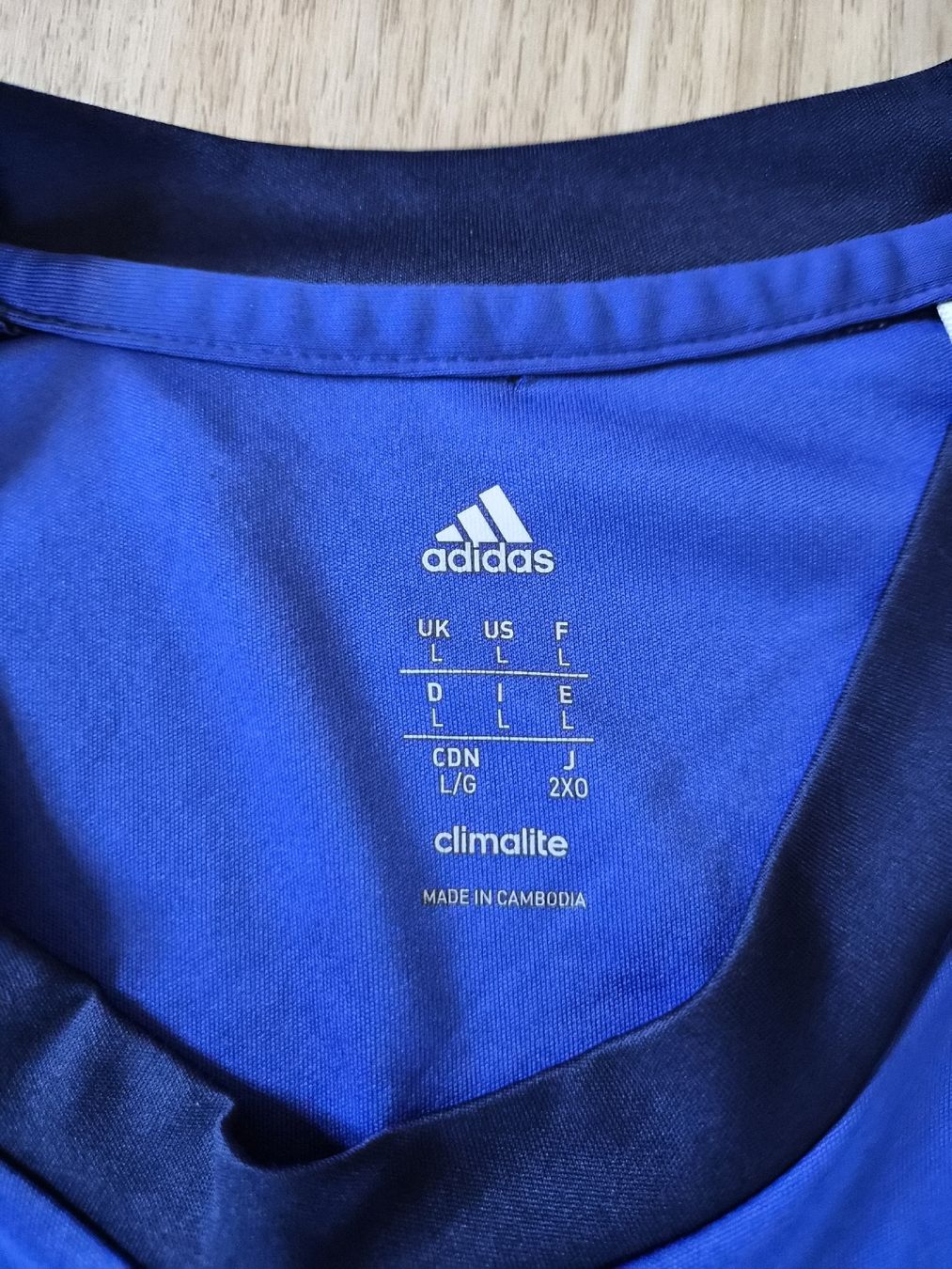 Adidas T-shirt: T-shirt Adidas climate bleu taille L  – Usato da La Joux FR venduto da car_ck96 3