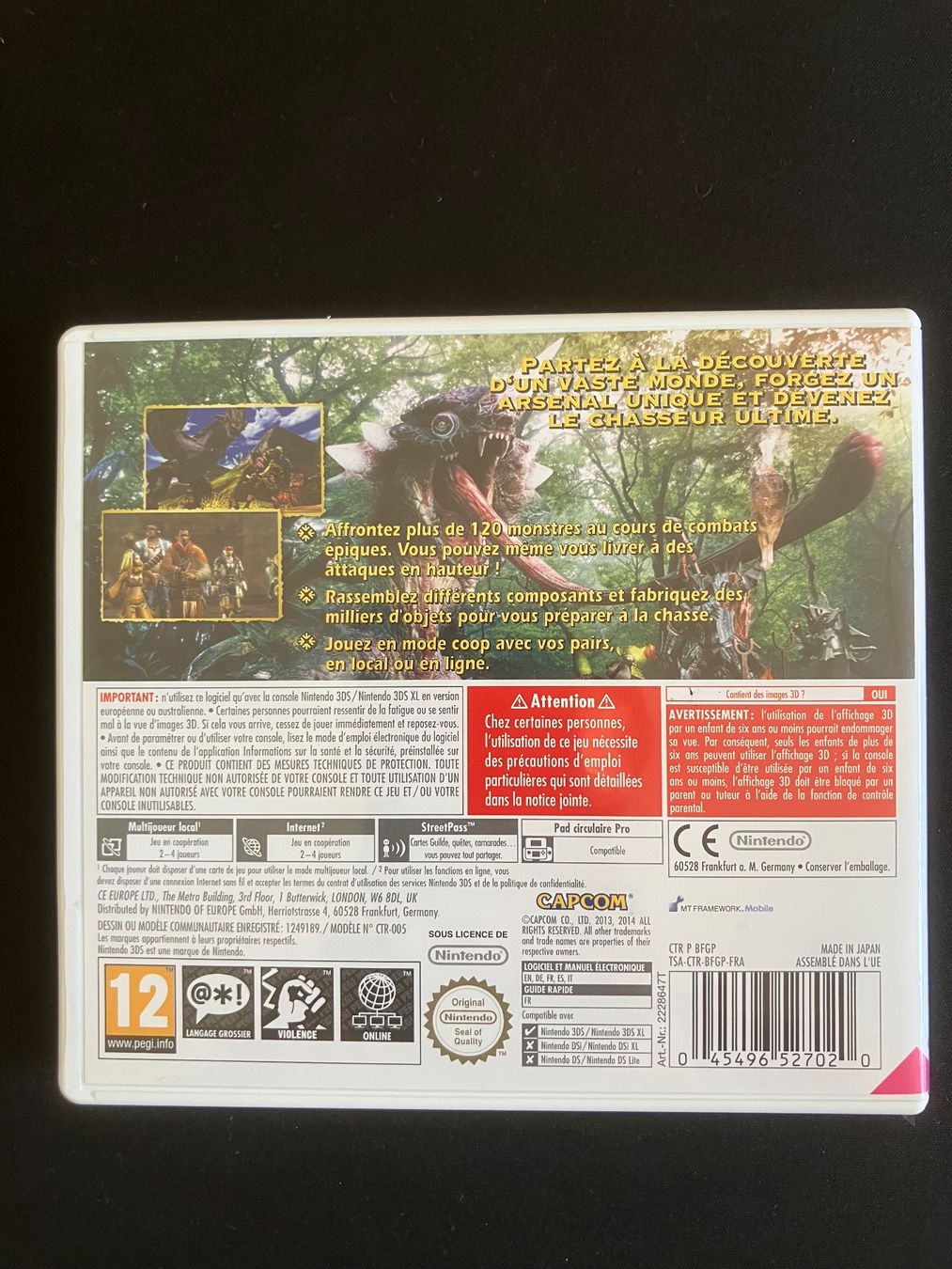 Giochi: Monster Hunter 4 Ultimate 3DS – Usato da luzern venduto da rammdave 1