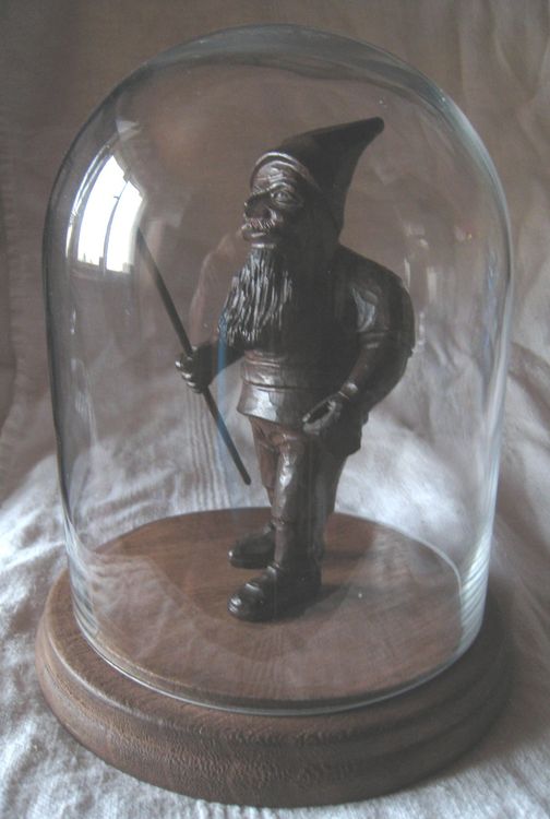 Kleine Karussell-Zwergfigur Aus Kunstharz – Skurrile Gartendeko, Geschenk Für Gartenliebhaber