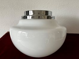 Grosse Deckelampe um 1940 Top Zustand H:35cm B:40cm