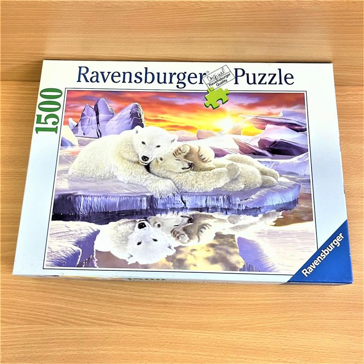 KaayeeWood Holzpuzzle 260 Teile - Gefrorene Eisbären Puzzle Für Erwachsene & Kinder