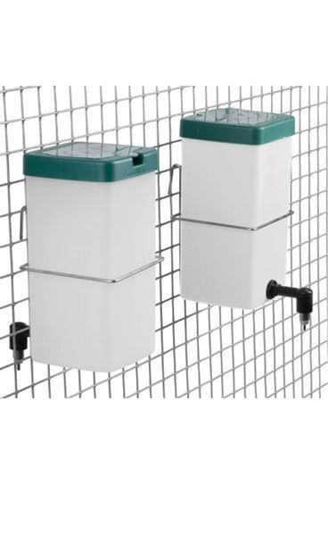 Mangimi: Kaninchen-Tränke, 1 Liter, weiß – Nuovo e nell'imballaggio originale da Amriswil venduto da JaJa-Express