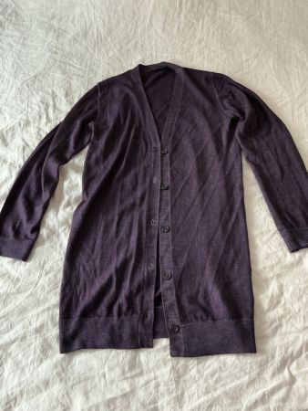 Damen Strickjacke Diesel Black Gold Grösse M violett