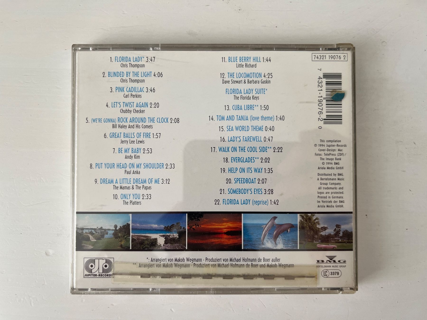 CD: Florida Lady - Soundtrack CD 💿 – Usato da Sierre venduto da black.box 1
