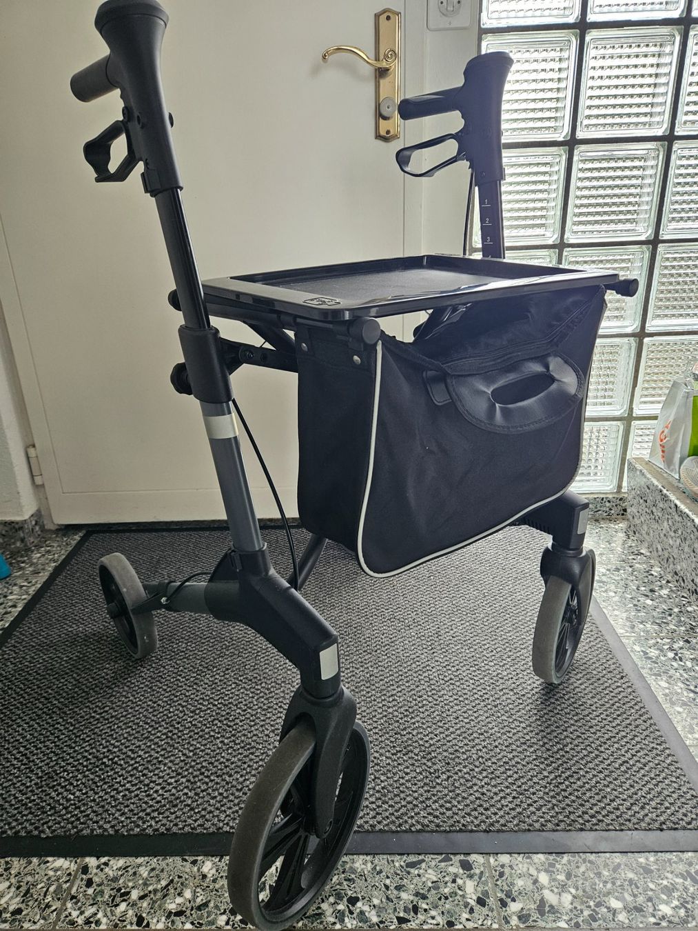 Ausili per la deambulazione: Aldi Rollator fast neu – Usato da Egg b. Zürich venduto da redhev123