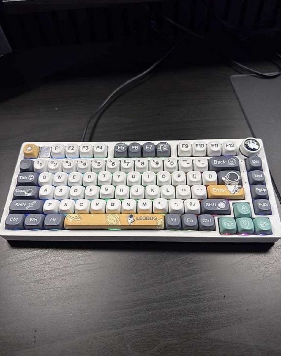 Tastiere: Gaming Tastatur leobog hi75 – Usato da Oberrohrdorf venduto da tech.inventory