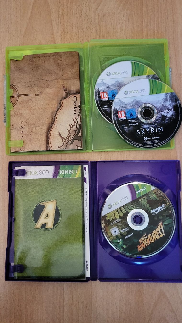 Giochi: X box 360 Spiele Sammlung 5x Kompl. – Usato da Biel/Bienne venduto da Retrohr 2