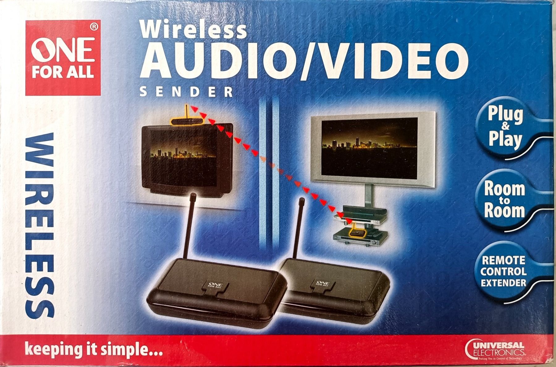 Lettore multimediale & Streamer: Wireless Audio/Video Sender – Nuovo e nell'imballaggio originale da Oberentfelden venduto da Obrist-Tv