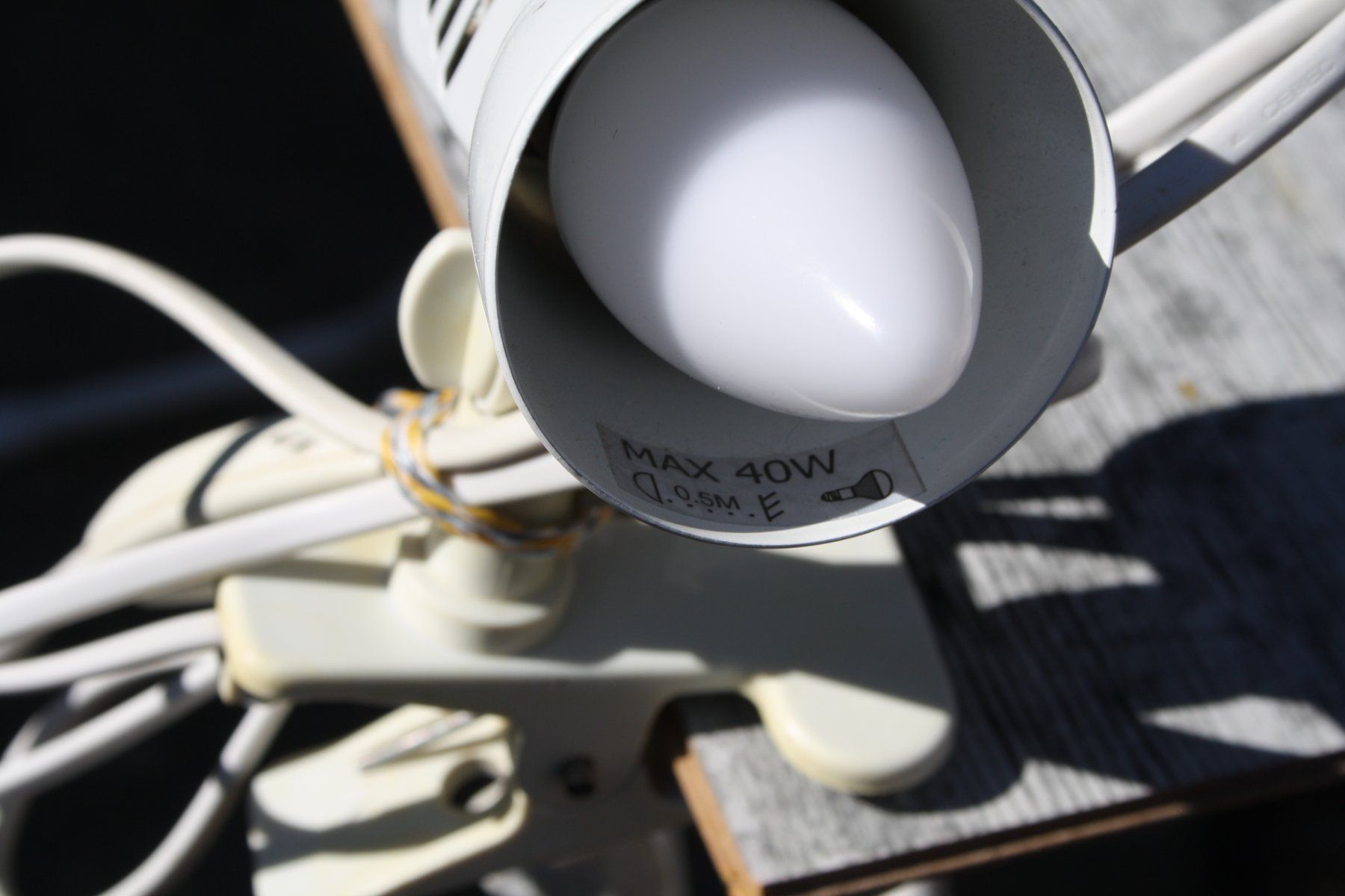 Lampade: KLEMMLAMPE LAMPE LUMESS KLEIN E14 – Usato da Wauwil venduto da Pneuedy 5