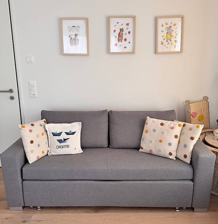 Divani: Schlafsofa in grau von Home24 – Usato da Unterengstringen venduto da eme_p89n