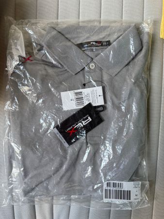 RLX Ralph Lauren graues Poloshirt M