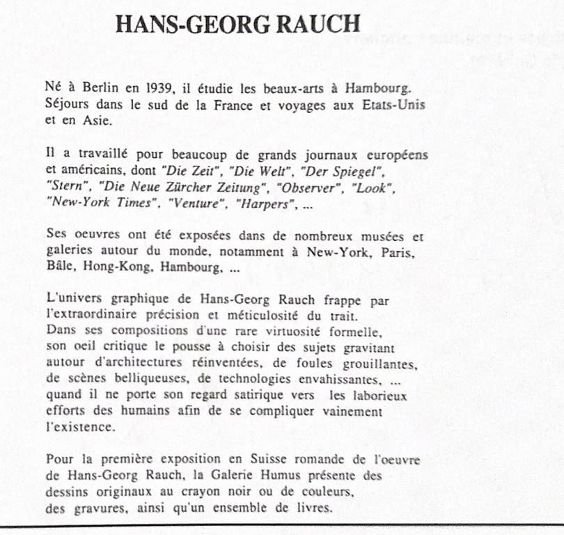 Dipinti: Tableau de Hans-Georg Rauch "Cerveau"  – Usato da Territet venduto da mis_p856 1
