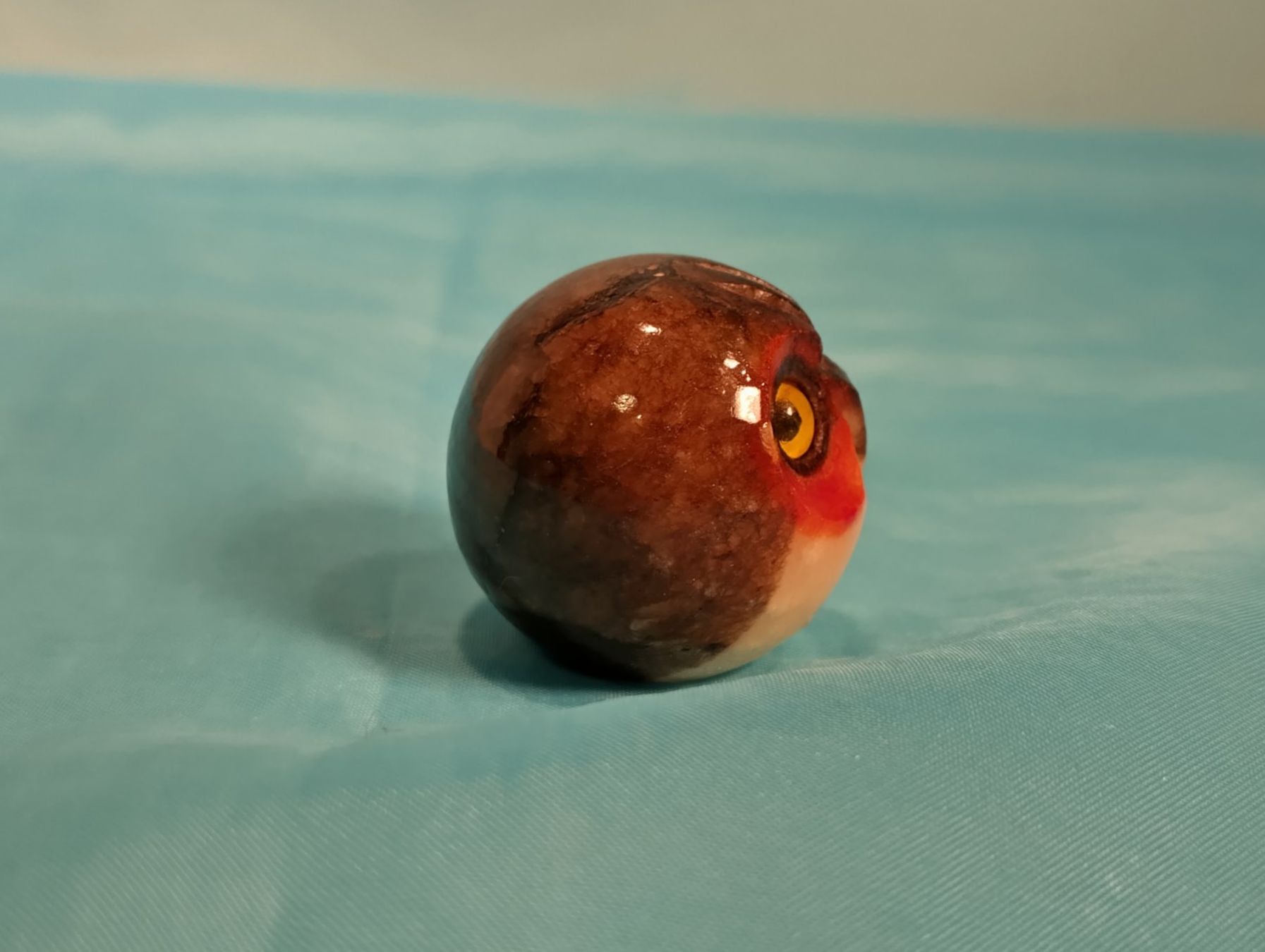 Figuren: Eule, Marmor, Dm: 3.4cm – Neu (gemäss Beschreibung) aus Bellach von JingleCherry 1