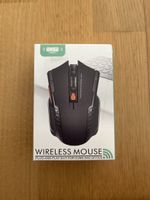 Kabellose Computermaus schwarz neu