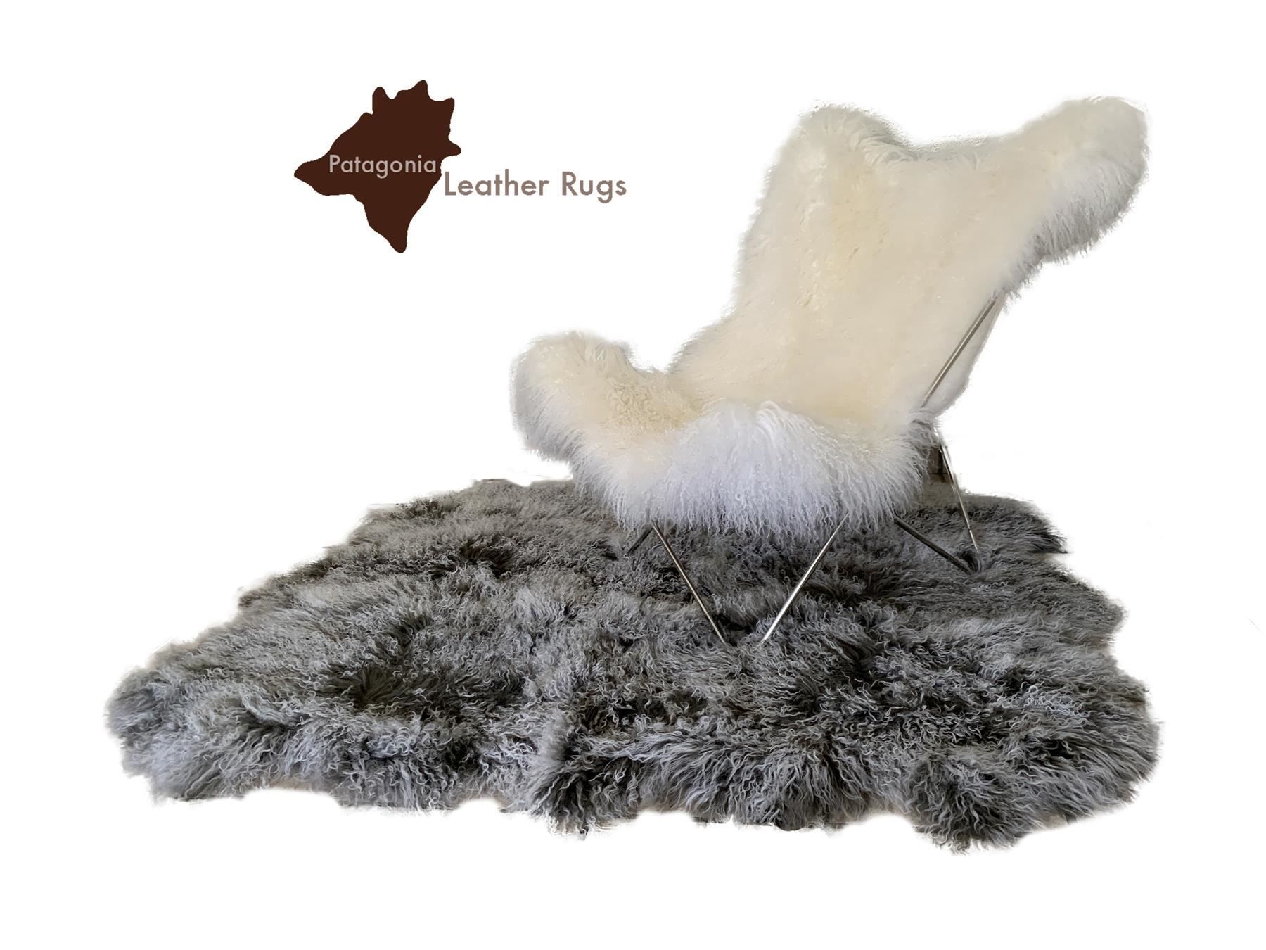 Tappeti: Echtes Tibetisches Schaffell Teppich – Nuovo e nell'imballaggio originale da Arbedo venduto da patagonialeatherrugs 2