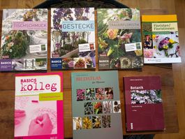 Floristik Bücher Sammlung für Aus-und Weiterbildung