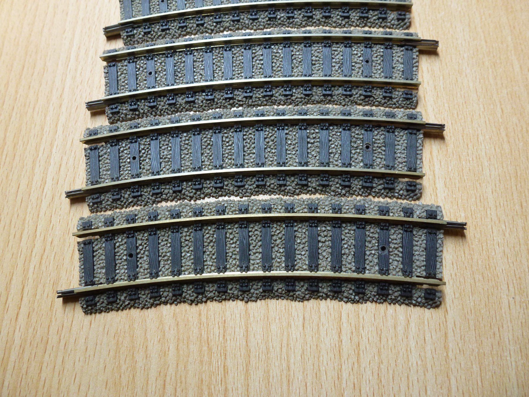 Fleischmann Modelleisenbahnen: Fleischmann H0 Profigleis 11x6122 (Nr.2) – Gebraucht aus Hombrechtikon von Se9 1