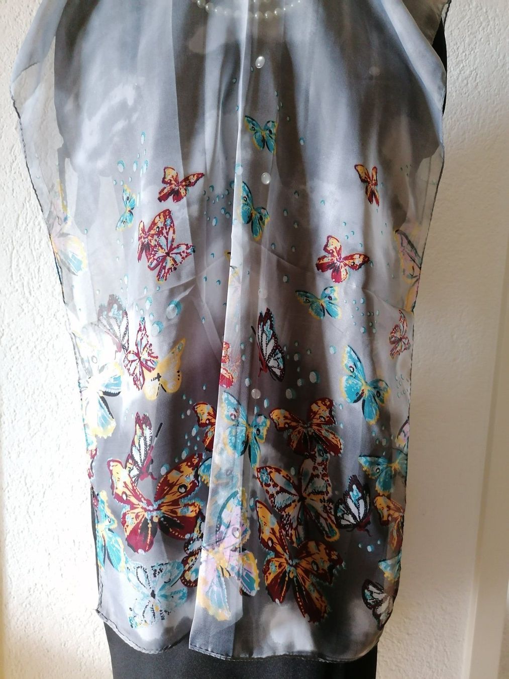 Foulard & Sciarpe: Foulard mit wunderschönen Schmetterlinge – Nuovo e nell'imballaggio originale da Zollikofen venduto da Blackie 5