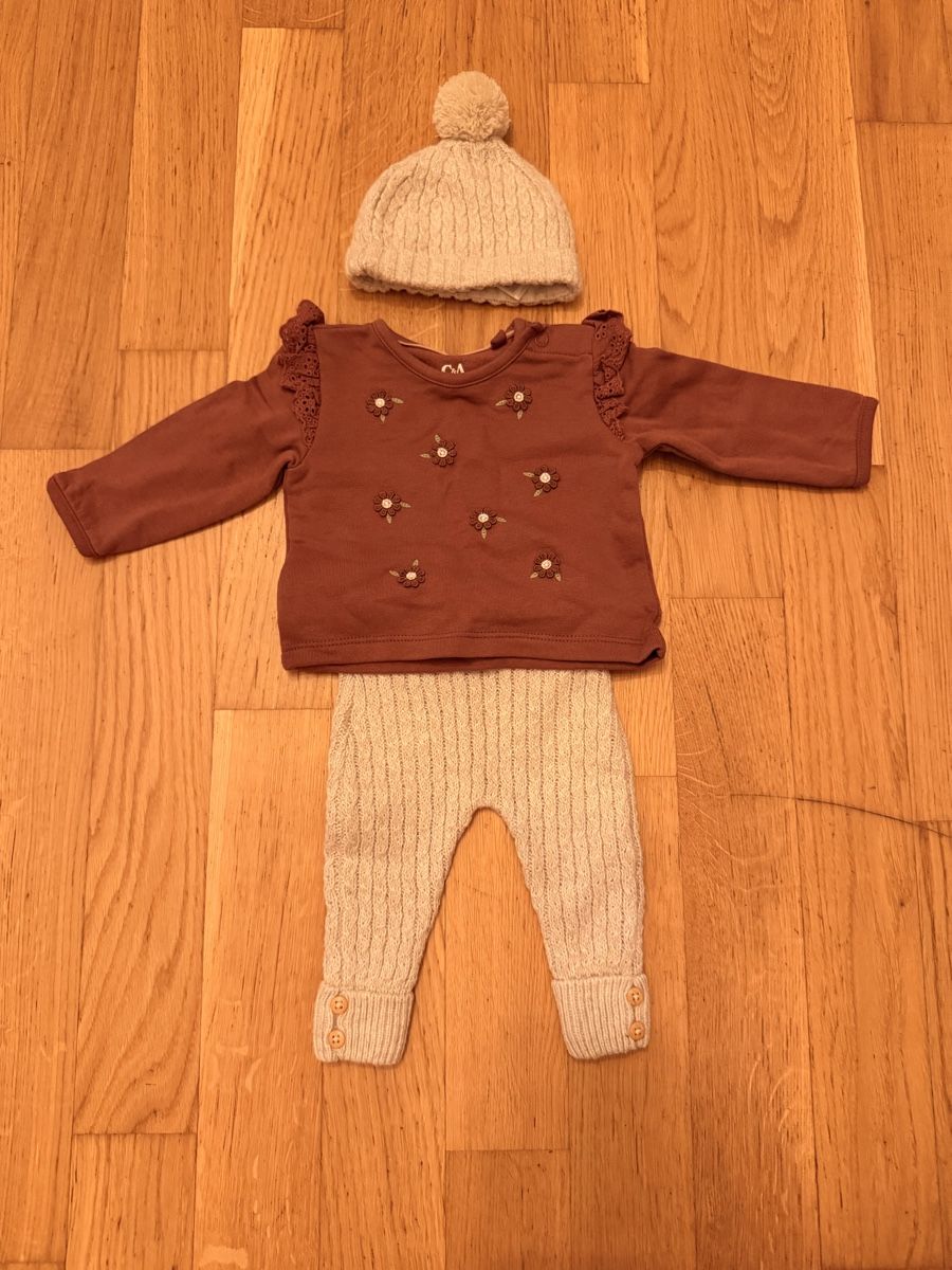 C&A Ensembles coordonnés: Ensemble bébé C&A pull pantalon et bonnet – Neuf (Voir description) à Lengnau BE par wal_zf7c
