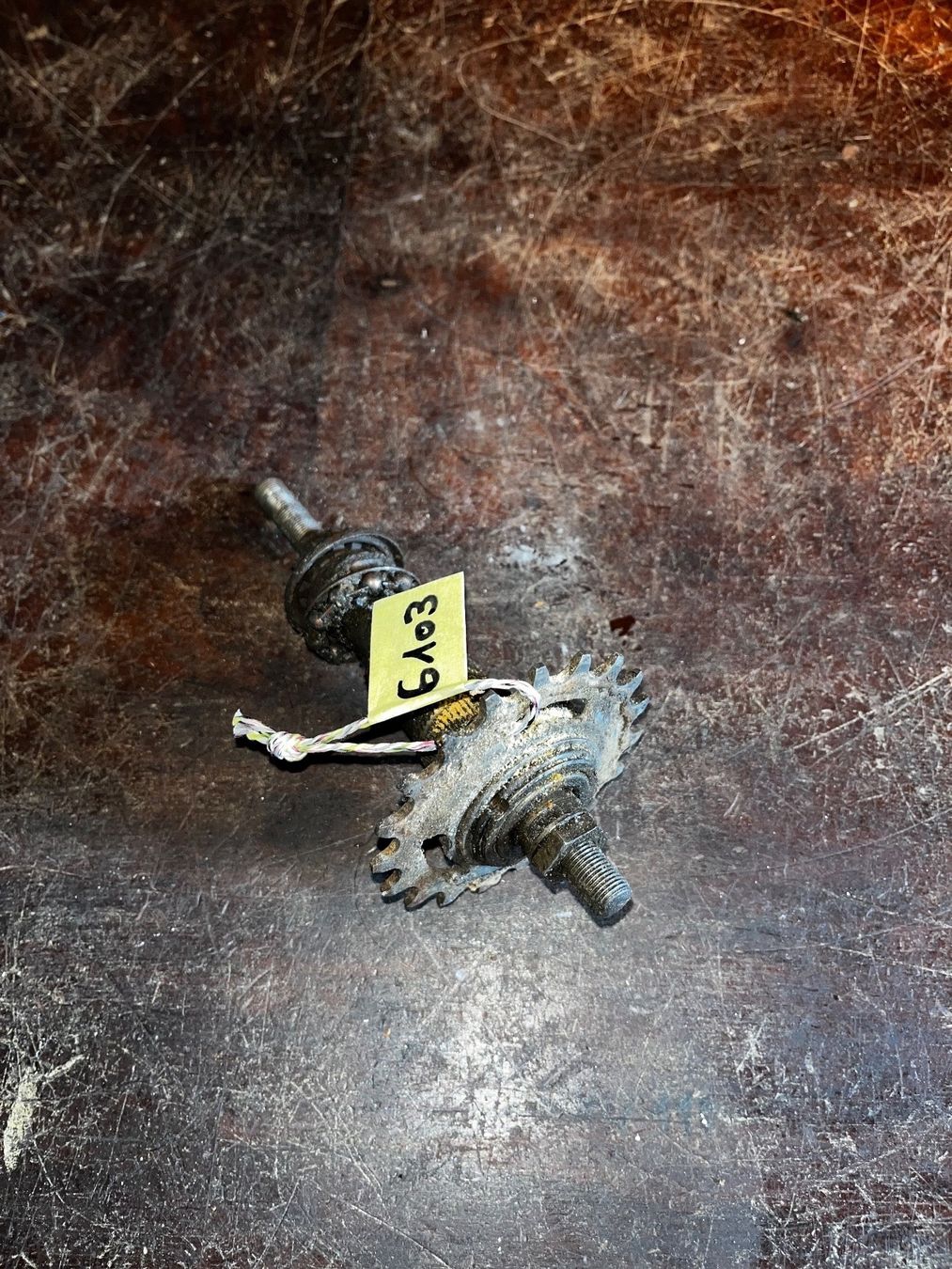 Sachs Mofa-Ersatzteile: Puch/Sachs Mofa Rücktritt Achse – Gebraucht aus Fahrni b. Thun von berger_tuning34 1