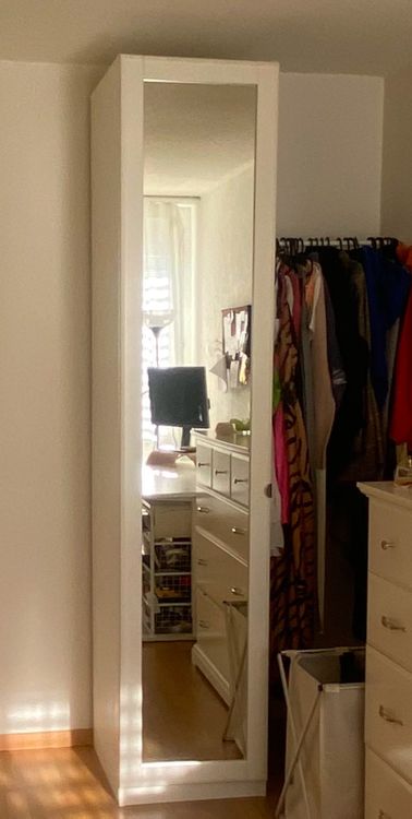 IKEA PAX Kleiderschrank mit Spiegeltür (Gebraucht) in Zürich für CHF ...