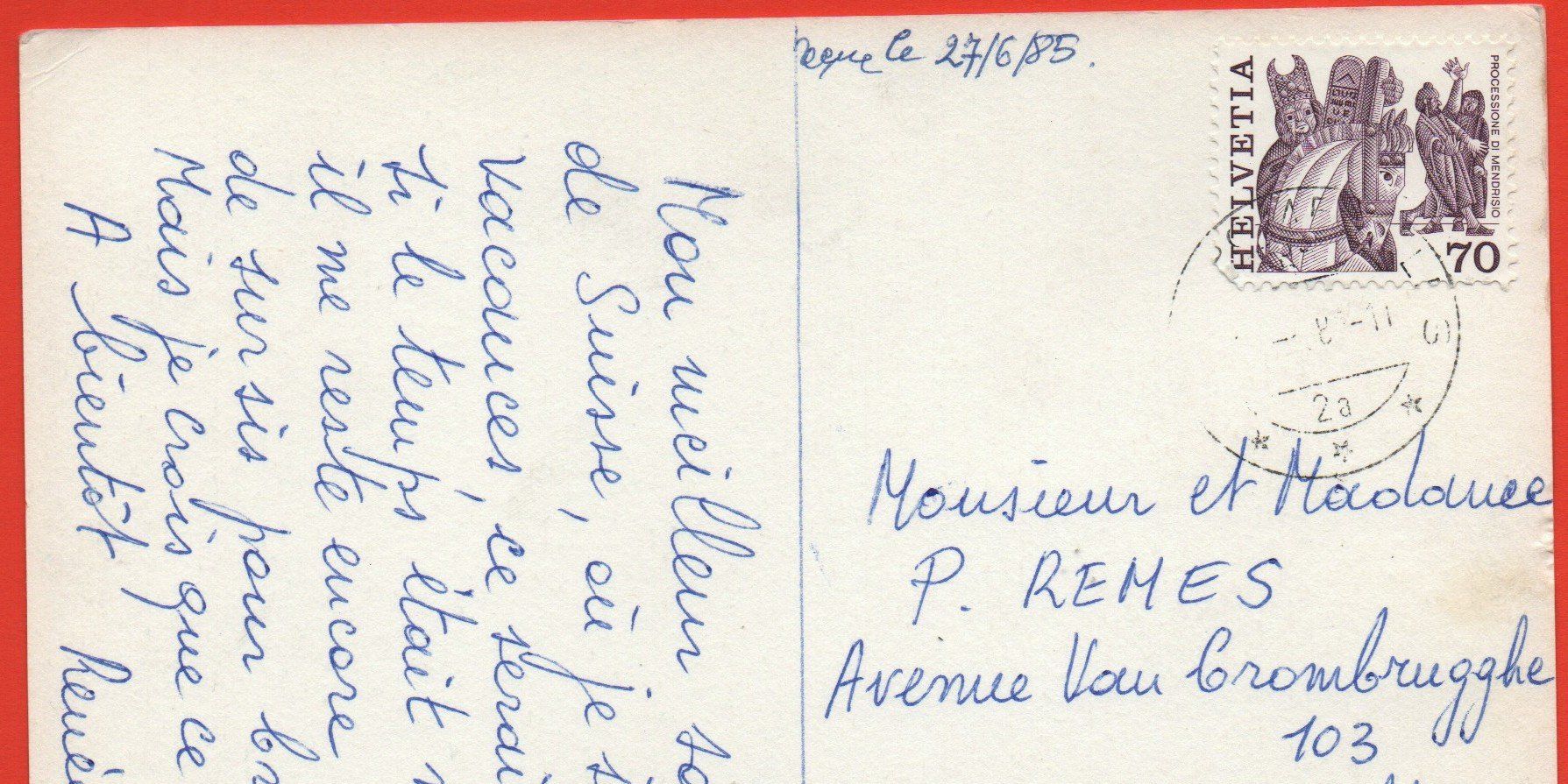 Cartoline postali: ST-PAUL Fribourg – Usato da Jona venduto da philajona 1