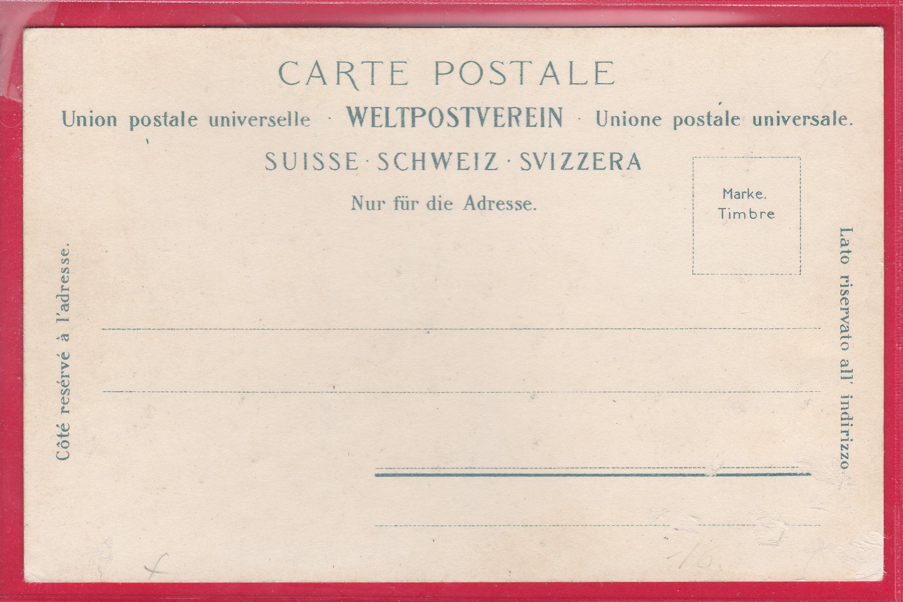 Cartoline postali: KLÖNTHAL UND GLÄRNISCH – Usato da Oberrieden venduto da Gebirgsstelze 1