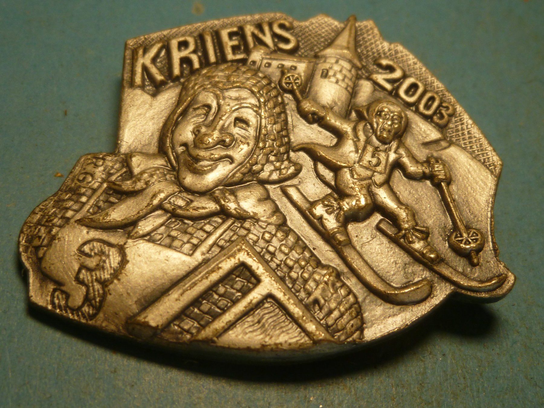 Placchette & Badge: KRIENS 2003 SILBER – Usato da Ried (Muotathal) venduto da Mandarin02