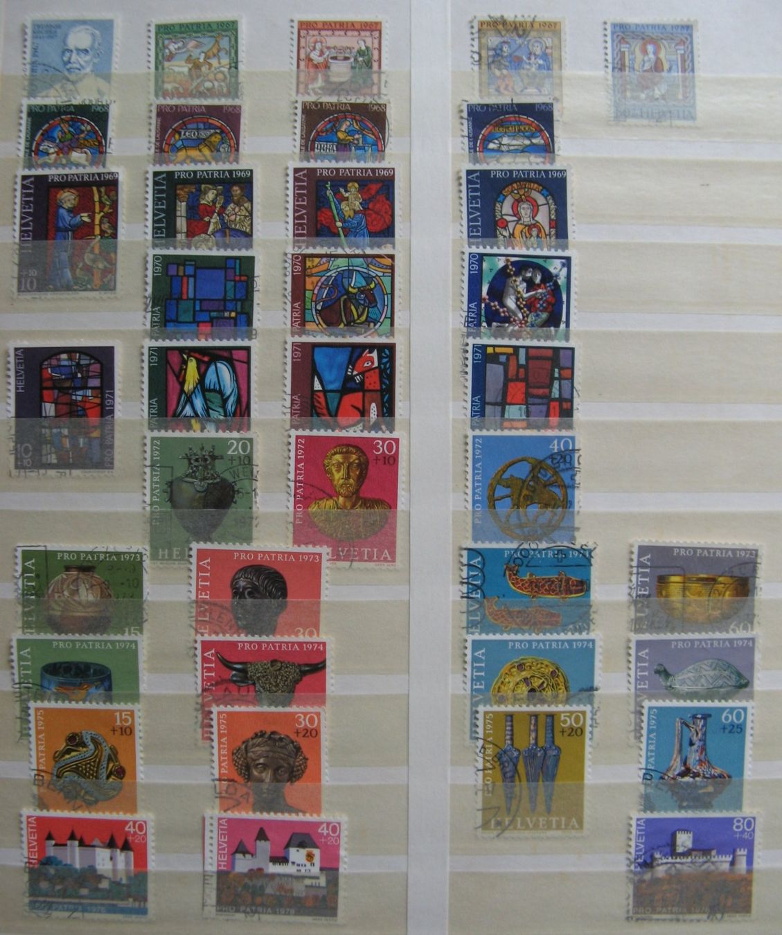 Tous les timbres: PP 1936 - 1960 gestempelt – D'occasion à Frauenfeld par Interessent1 3