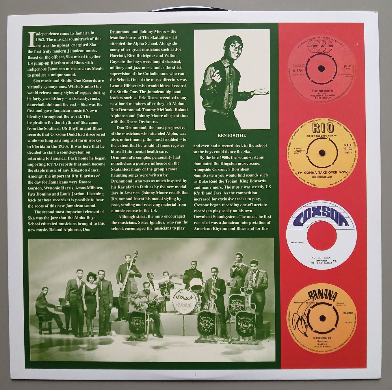 Schallplatten: Studio One Ska - Original jump up and ska sounds – Neu (gemäss Beschreibung) aus Lausanne von Soulbrother 2