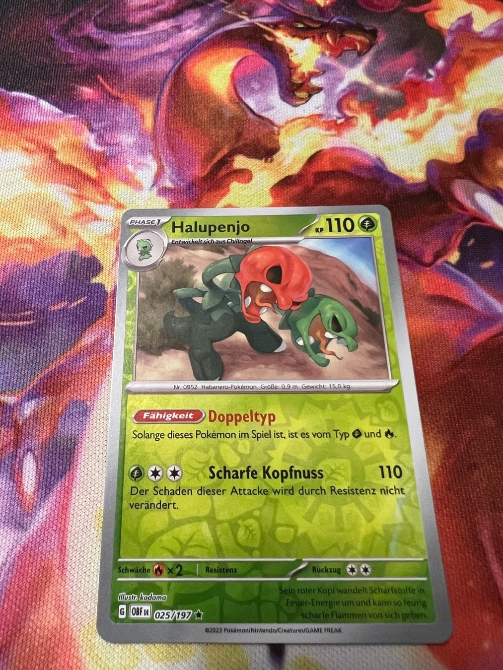 Pokémon Carte collezionabili: Halupenjo (OBF 025) / Reverse Holo / Obsidianflammen – Nuovo (secondo la descrizione) da Bülach venduto da CherryBlu